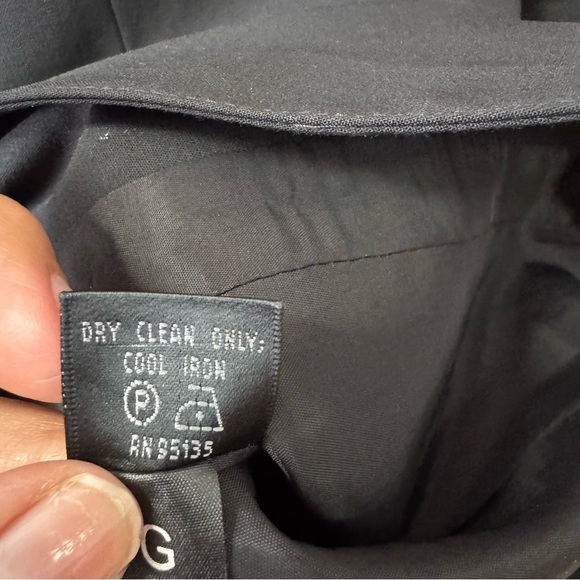 Lafayette 148 NY Wool Blend Stretch Blazer Jacket Coat Size 4 Black Office Work - Picture 8 of 10